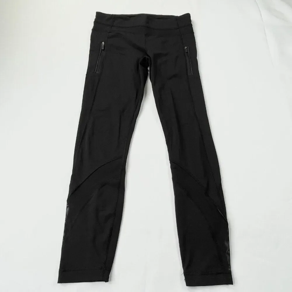 Lululemon Run Inspire Tight II Legging Black Womens 6